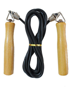 طناب ورزشی دسته چوبی